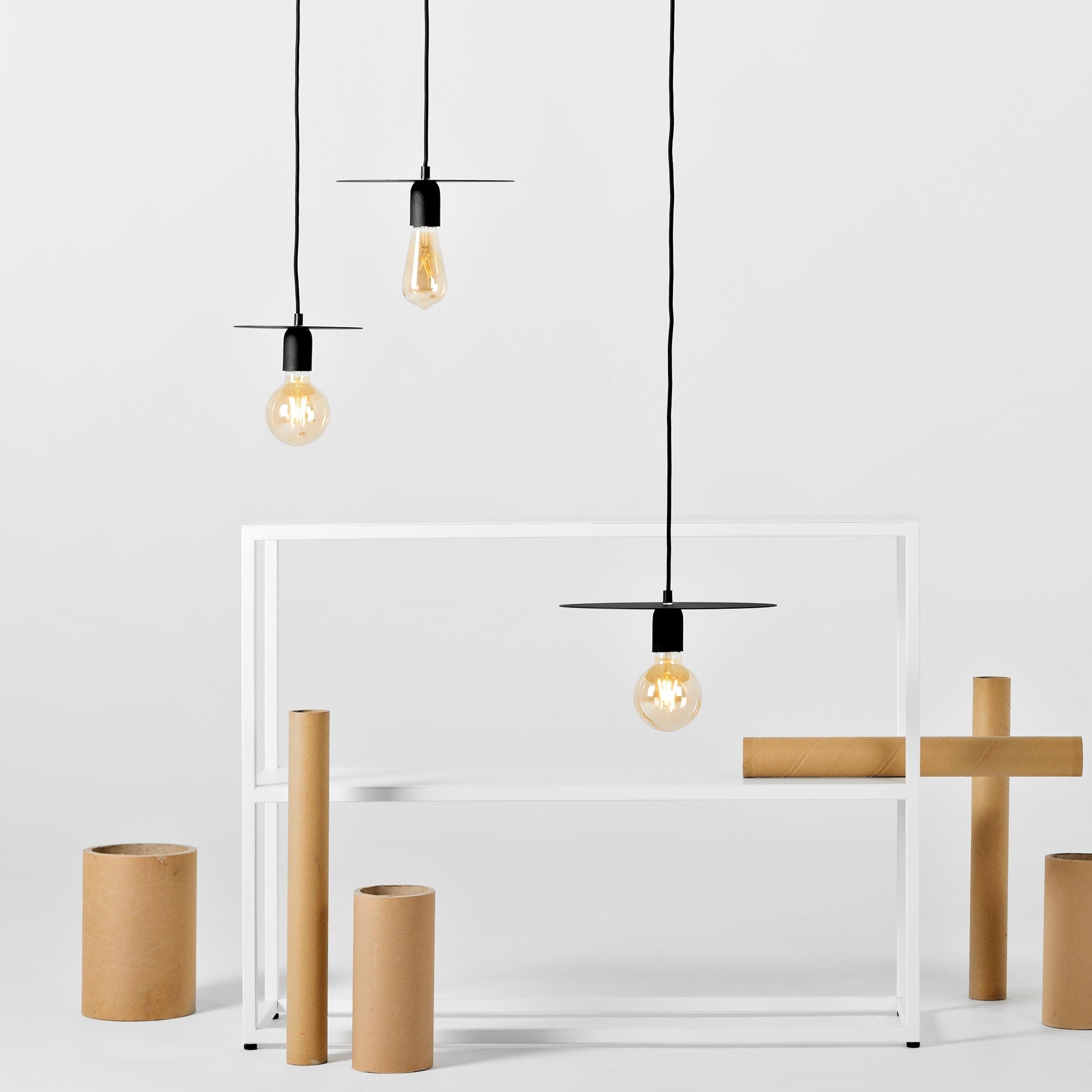 SKIVAS Hanging Lamps Black Interior