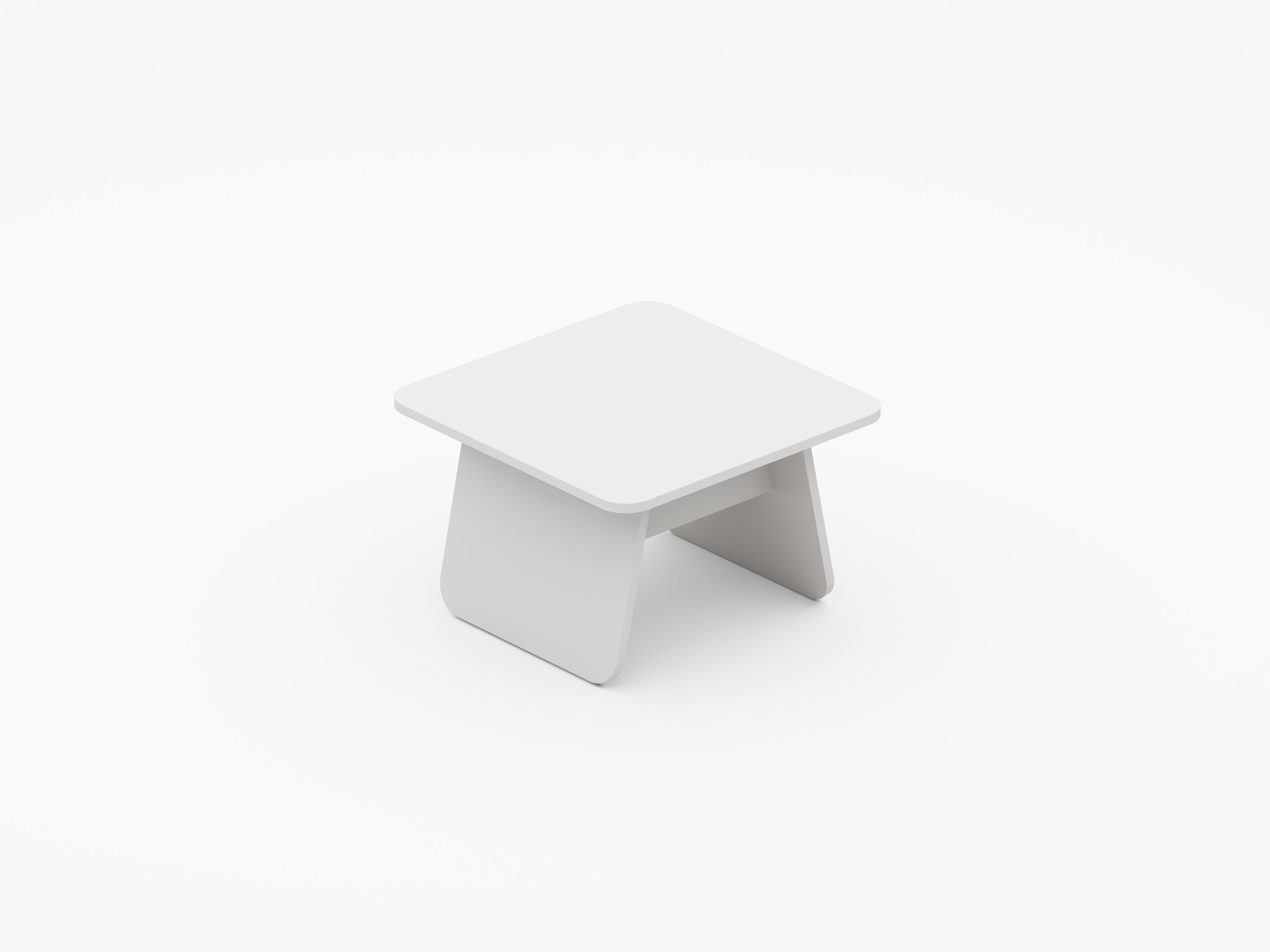 MOMOKO Square Side Table 71 Cashmere Melamine