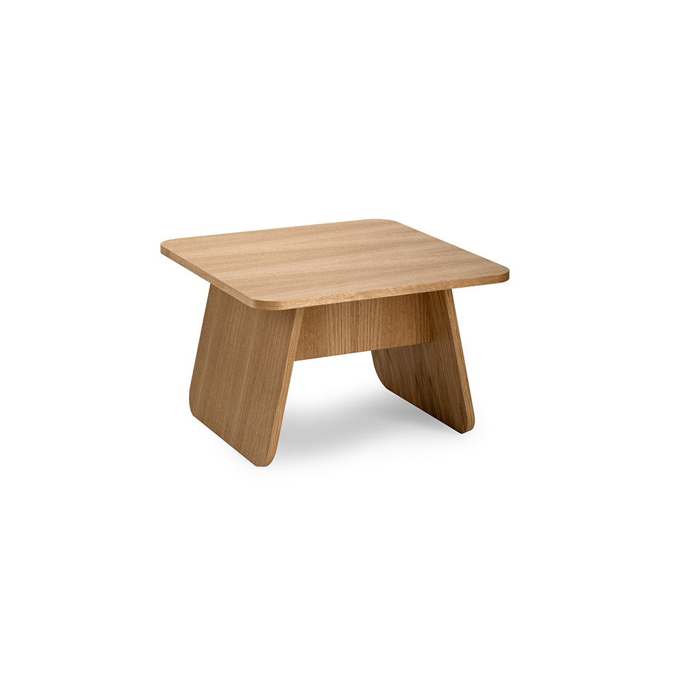 MOMOKO Square Side Table 71 Oiled Oak Veneer