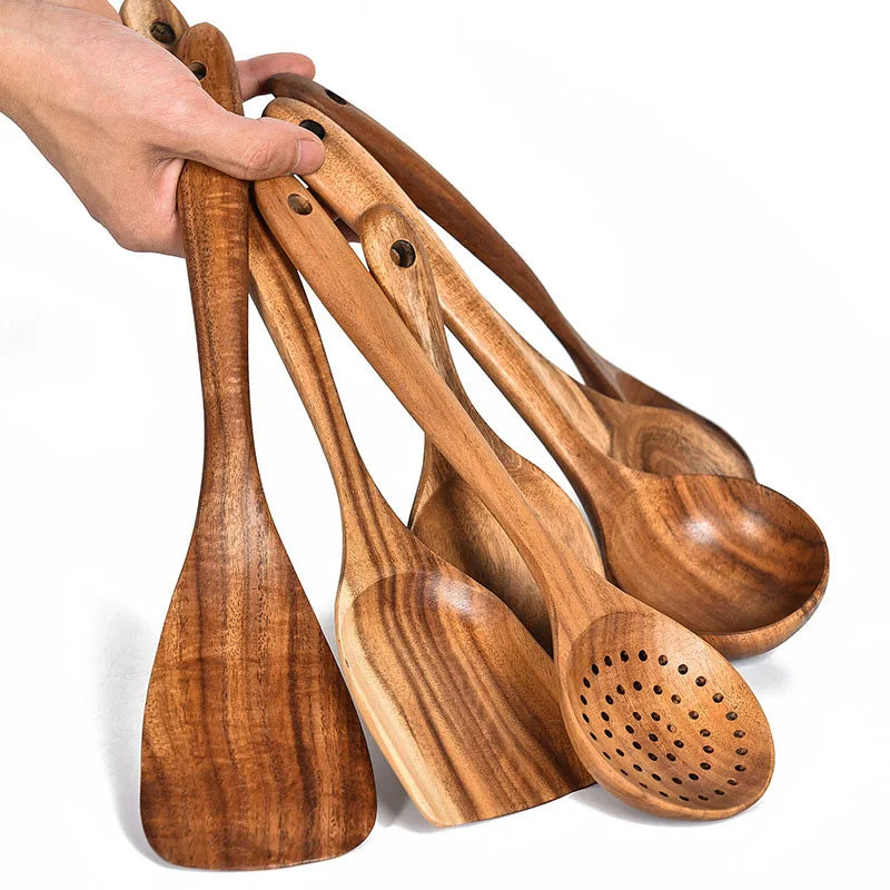 Cucchiaio da tavola in legno di teak