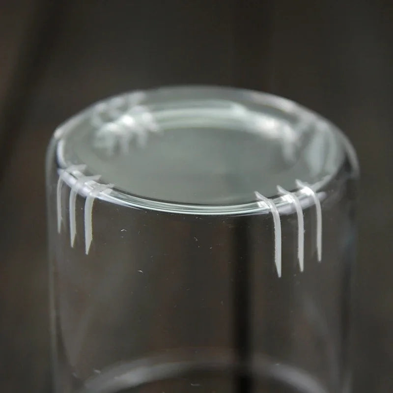 Teiera in vetro con infusore a forma di zucca