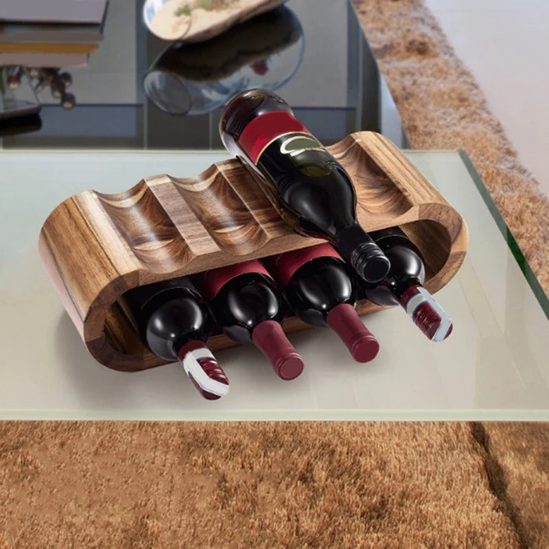 Portabottiglie in legno per vino
