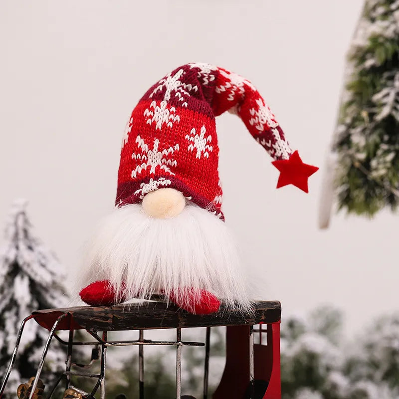 Bambola gnomo luminoso per Natale