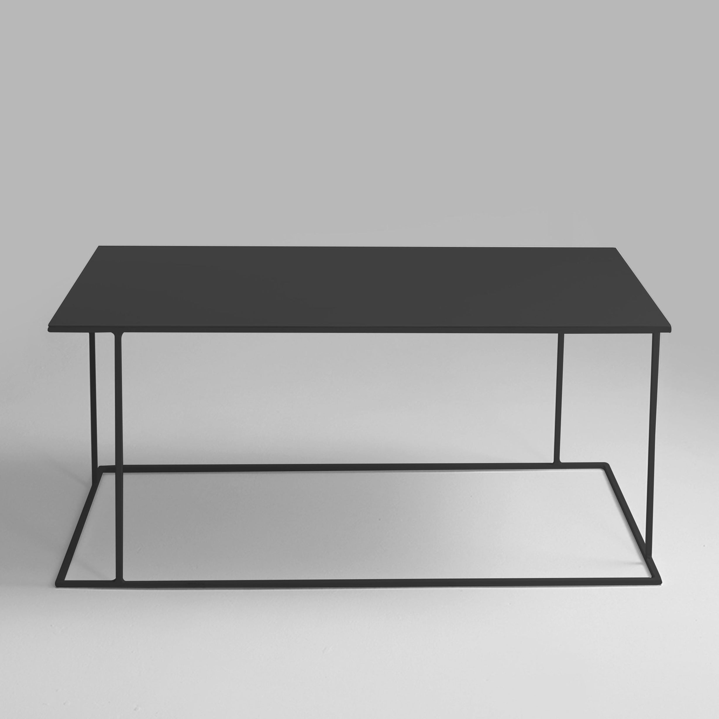 WALT Coffee Table 100x60 Metal Black