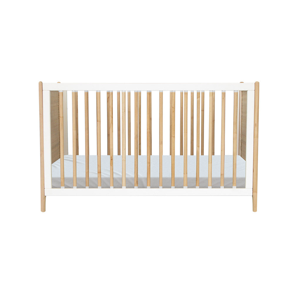 OCEANIA Rattan Evolutive Bed 60x120 White