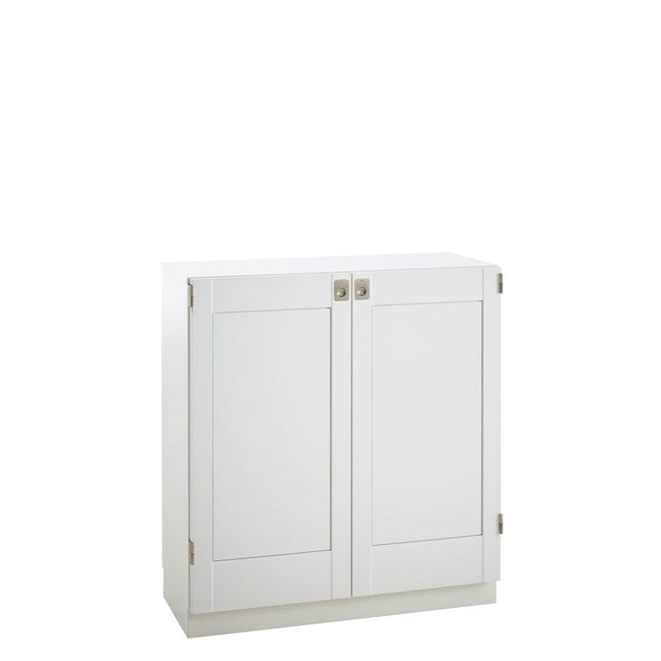 K72 Cabinet 737 white wooden doors