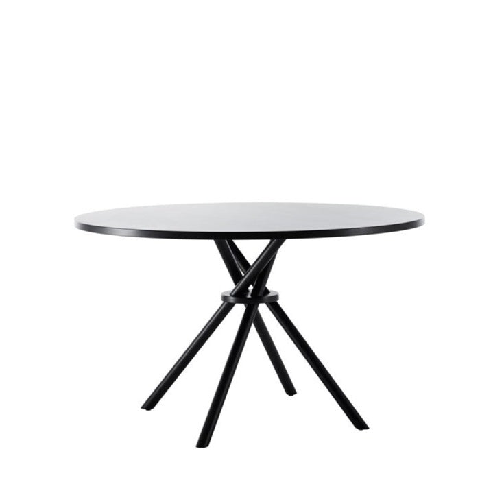 BOUQUET Table 125cm black round top