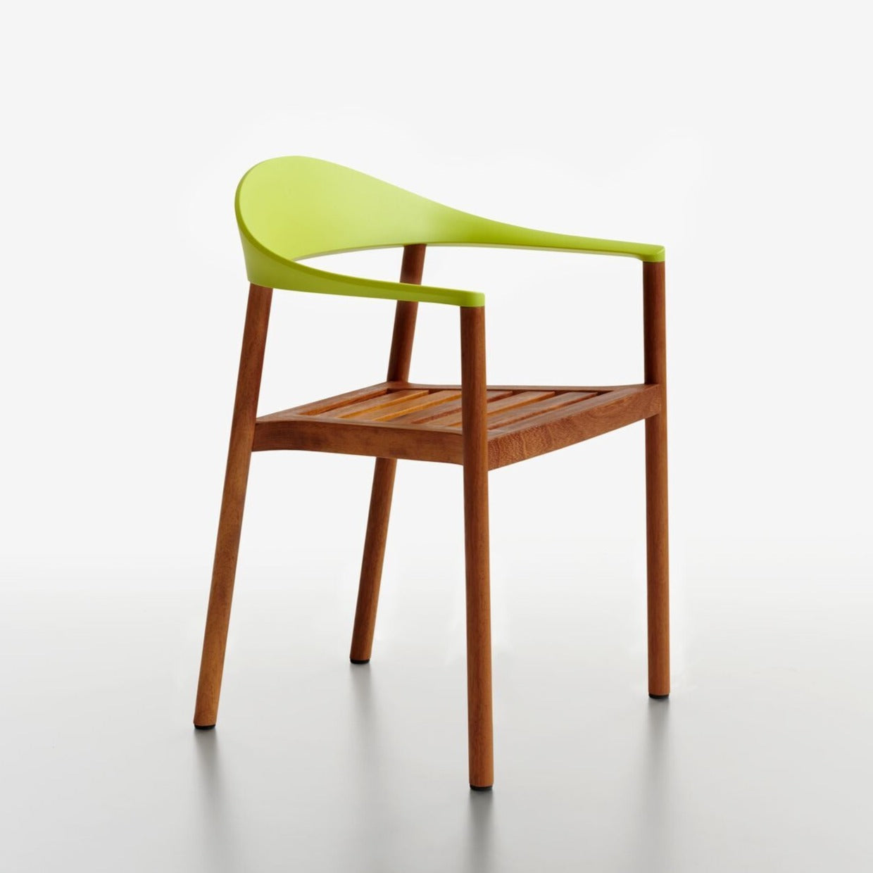 MONZO Chair green and yellow