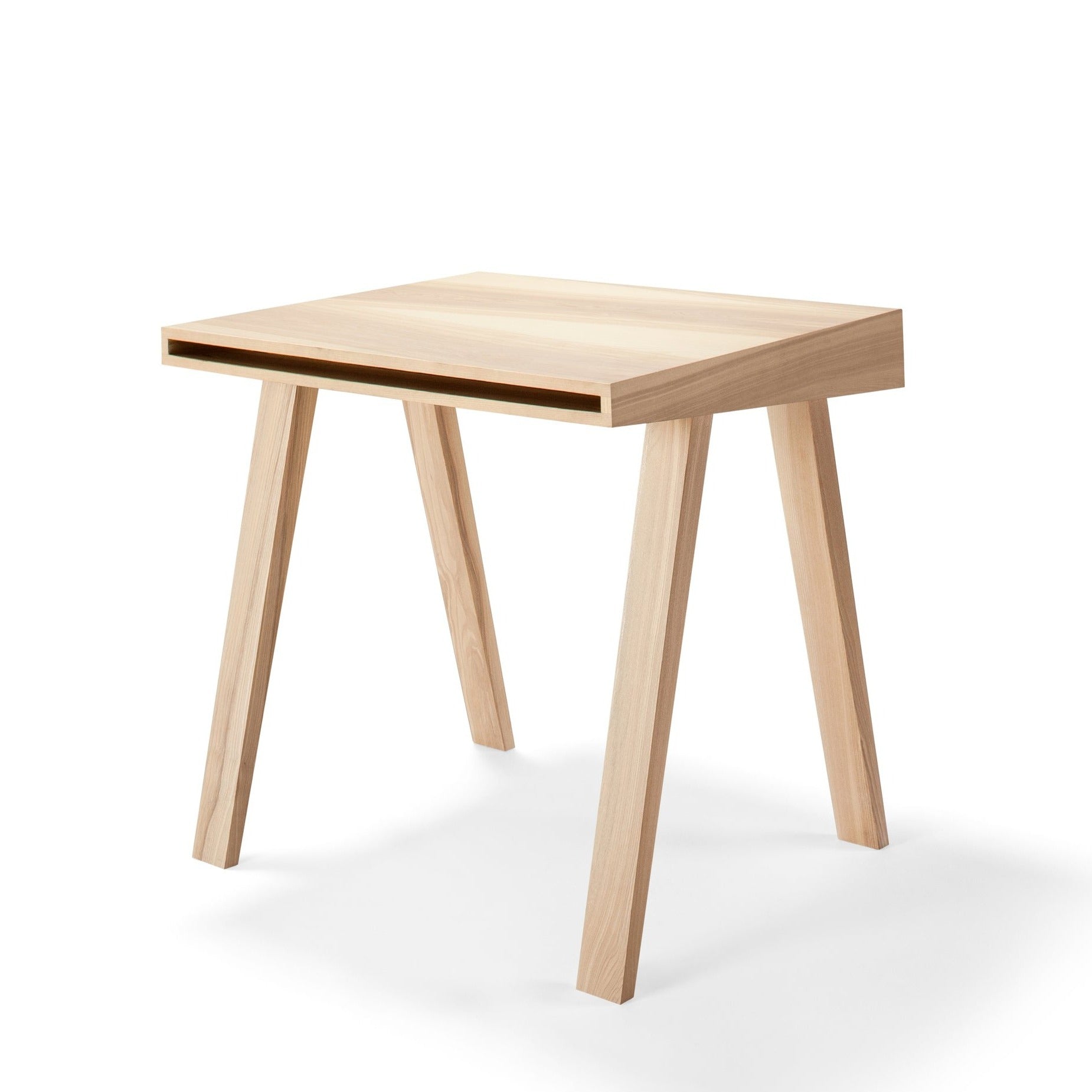 4.9 Desk natural ash small size-one drawer