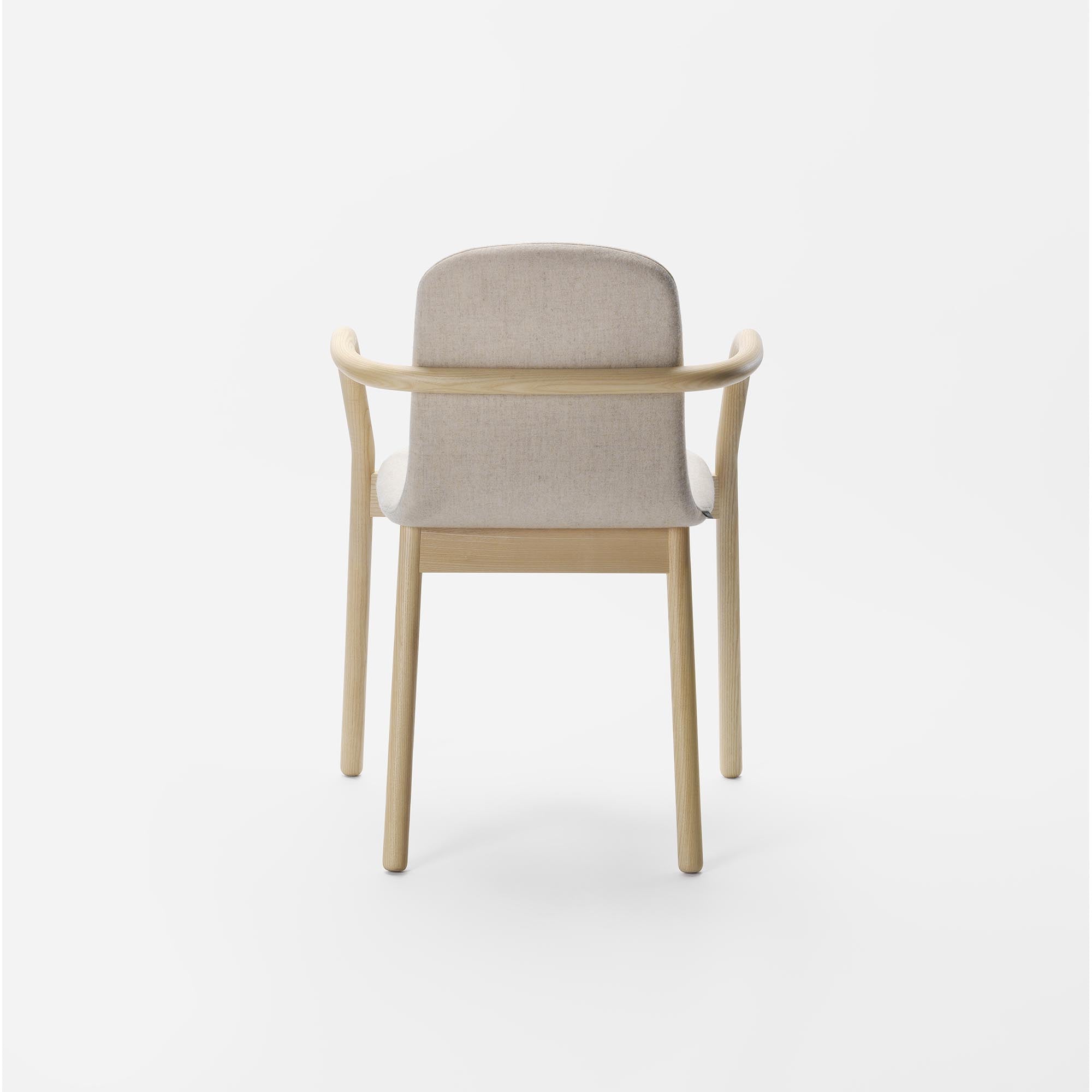 HUG ARMCHAIR Natural Ash-Gabriel Luna 2 back side view