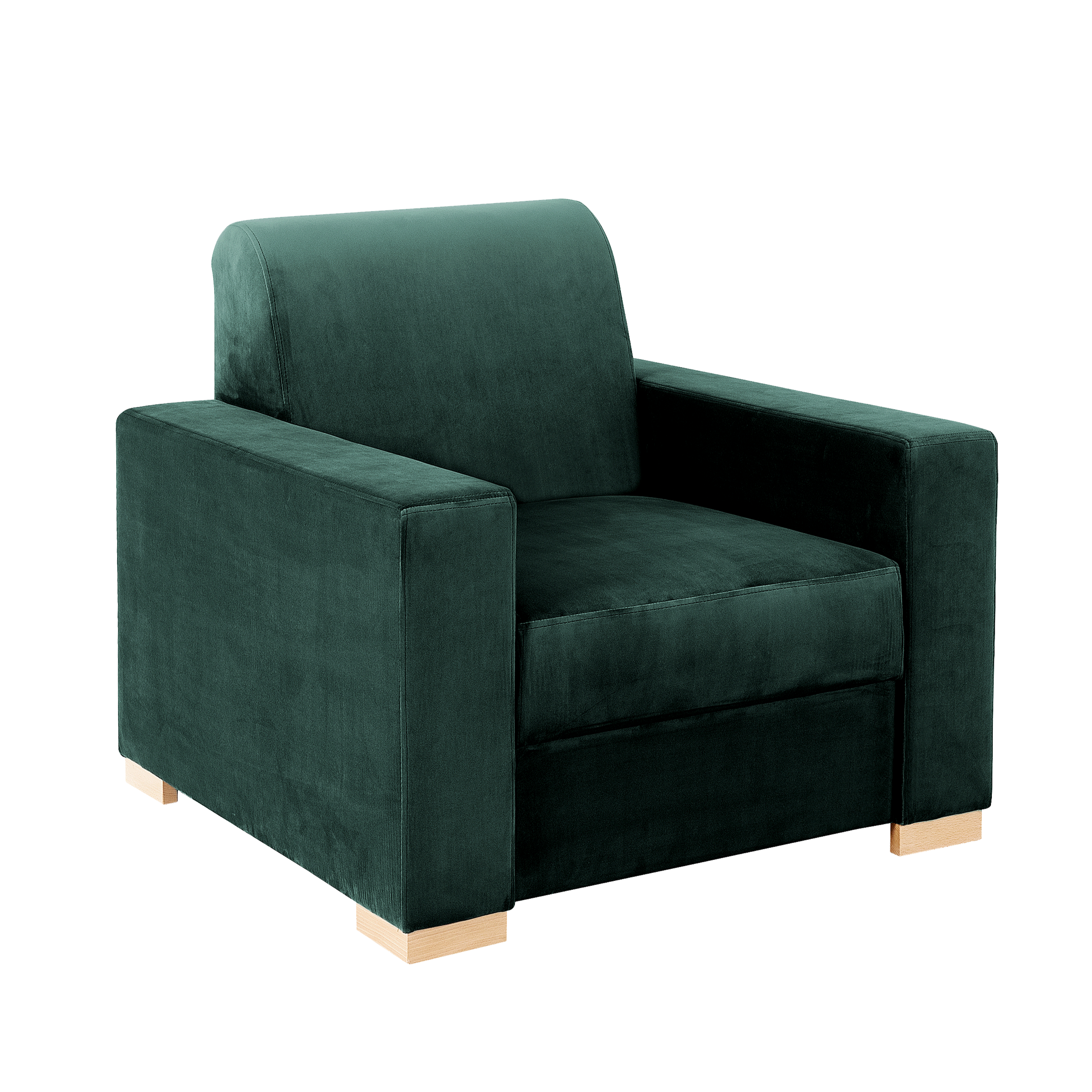 STABLE Armchair upholstery colour avocado