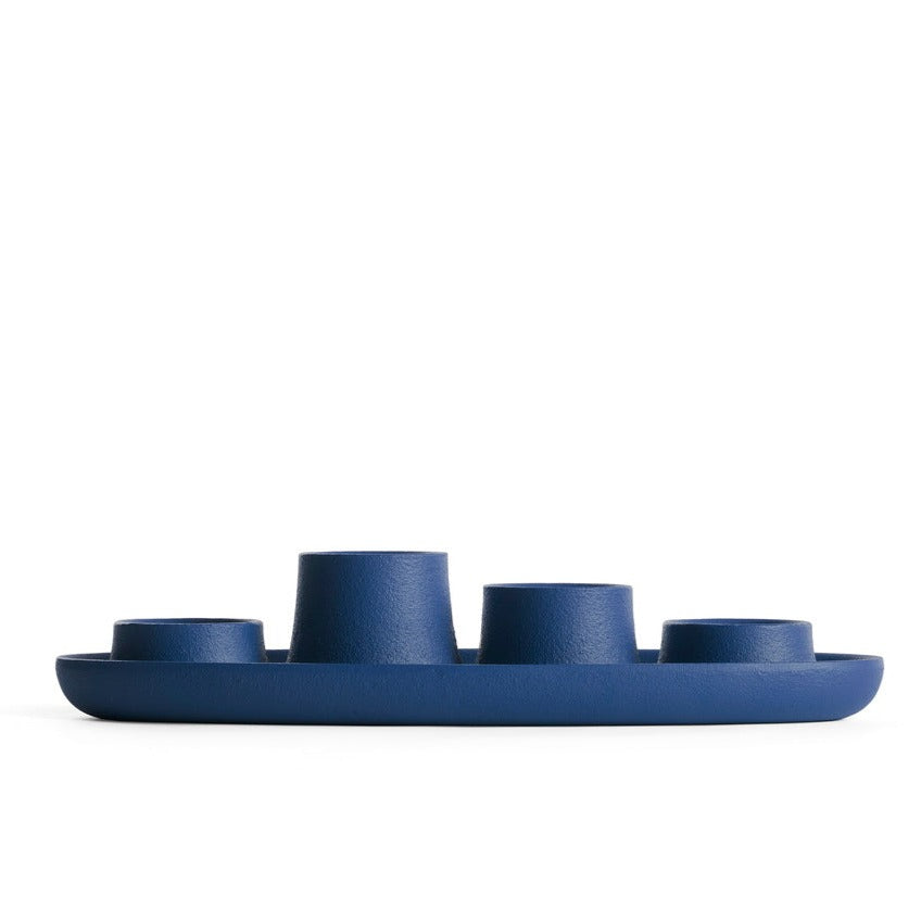 AYE Candle Holder 4 Funnel-navy