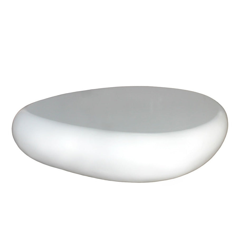 THE HIGH GLOSS Coffee Table white side view