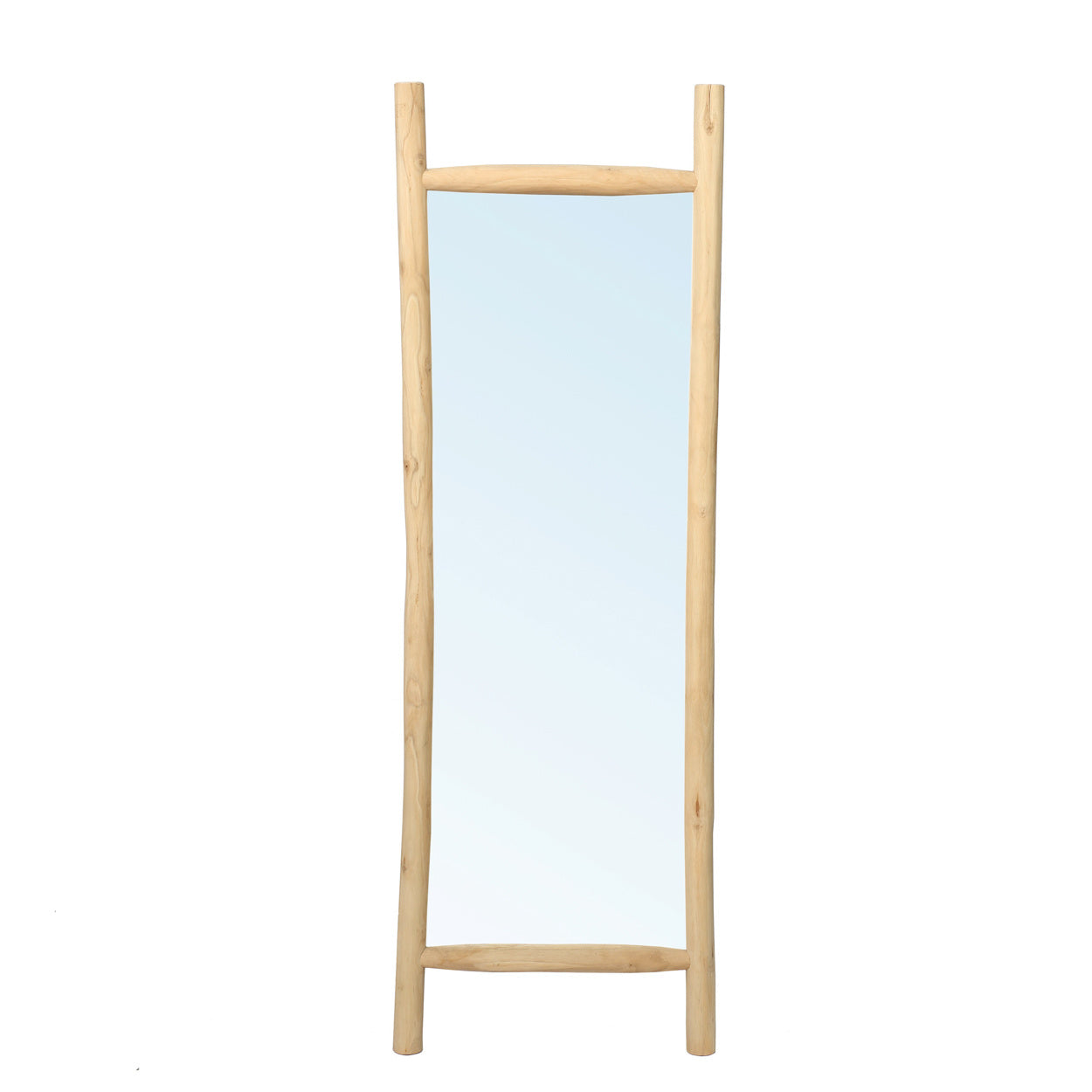 THE ISLAND DRESSING ROOM Mirror Natural front view