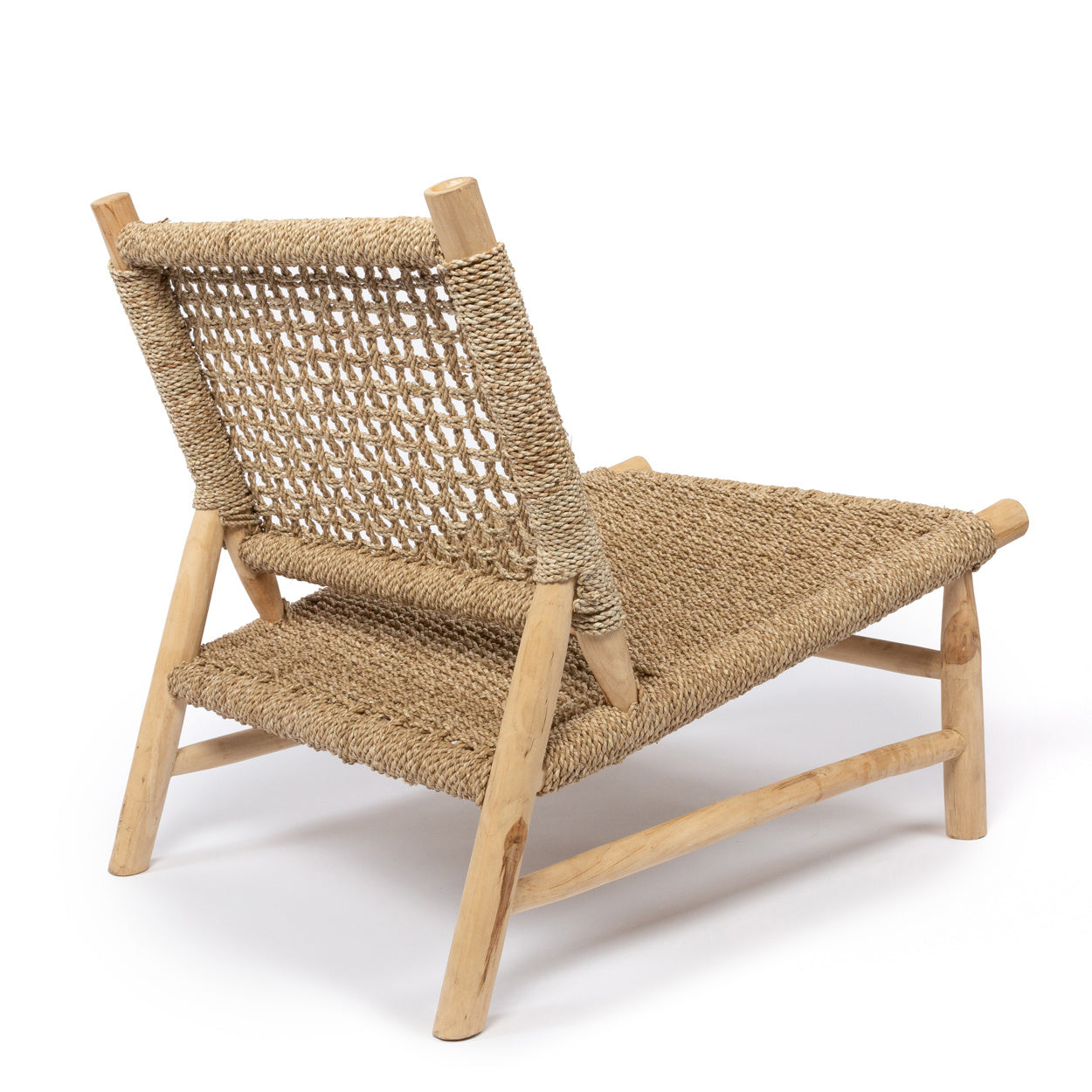 THE ISLAND SISAL One Seater Chair backside view