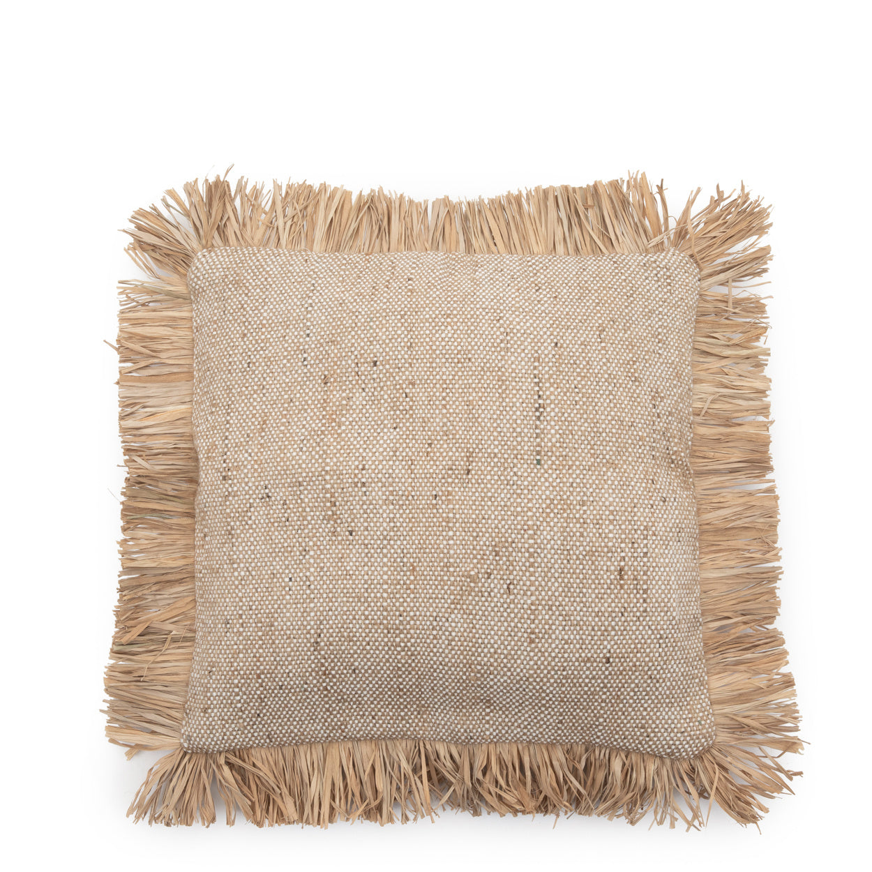 THE SAINT TROPEZ Cushion Cover Natural medium size