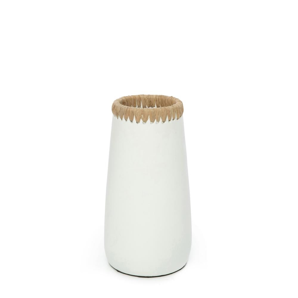 THE SNEAKY Vase medium white