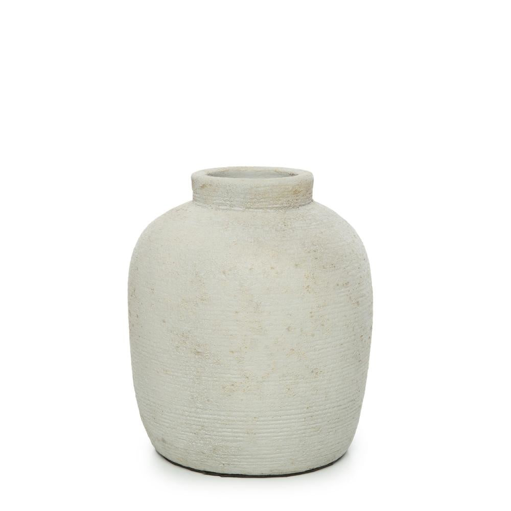 THE PEAKY Vase medium white