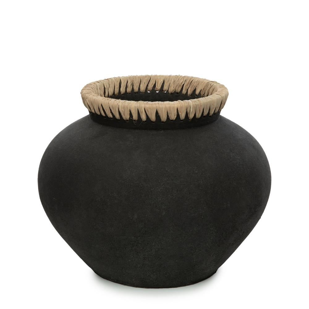 THE STYLY Vase medium black vase