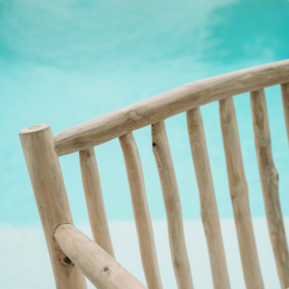 THE TULUM Armchair backrest detail