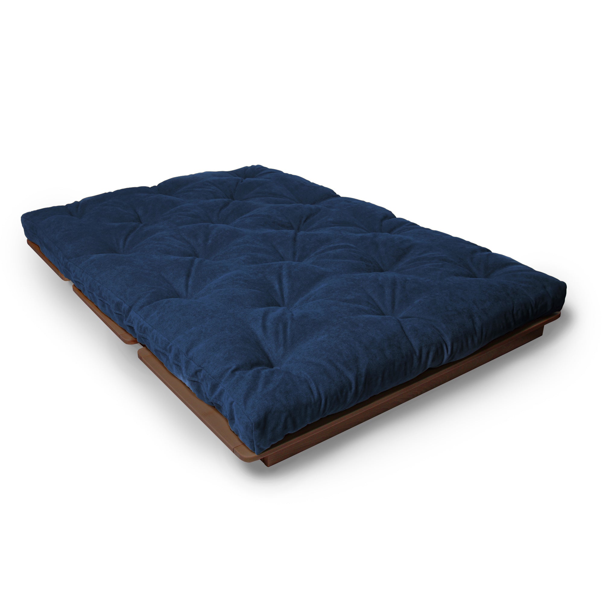 LAYTI-140 Sedia futon, legno di faggio, colore noce