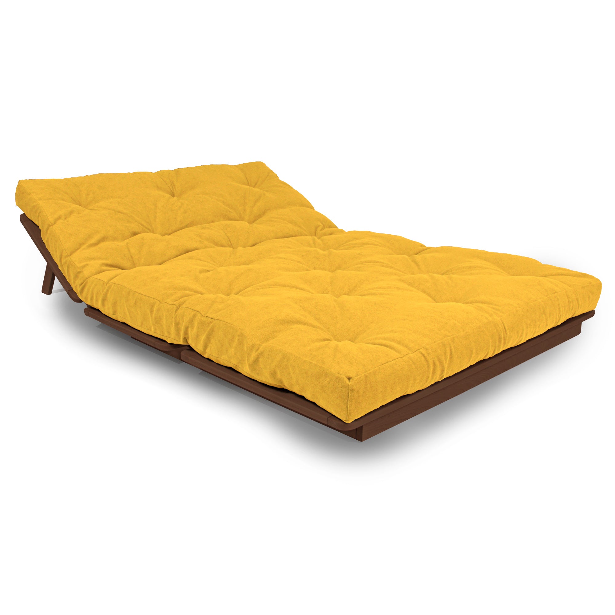 LAYTI-140 Sedia futon, legno di faggio, colore noce