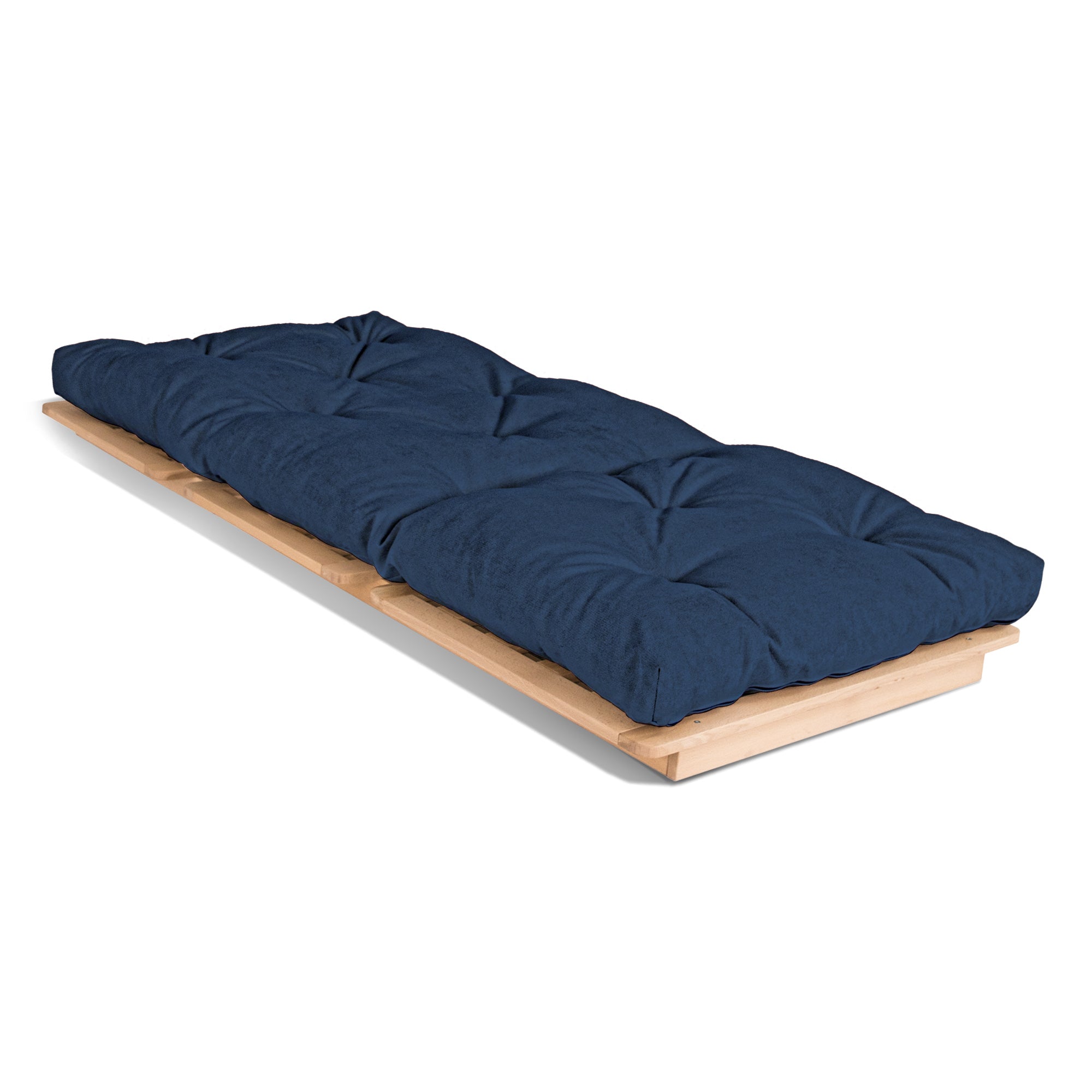 LAYTI-90 Sedia futon, struttura in legno di faggio, colore naturale