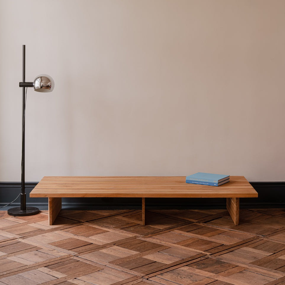 QUBANC Table 190 natural oak-interior view