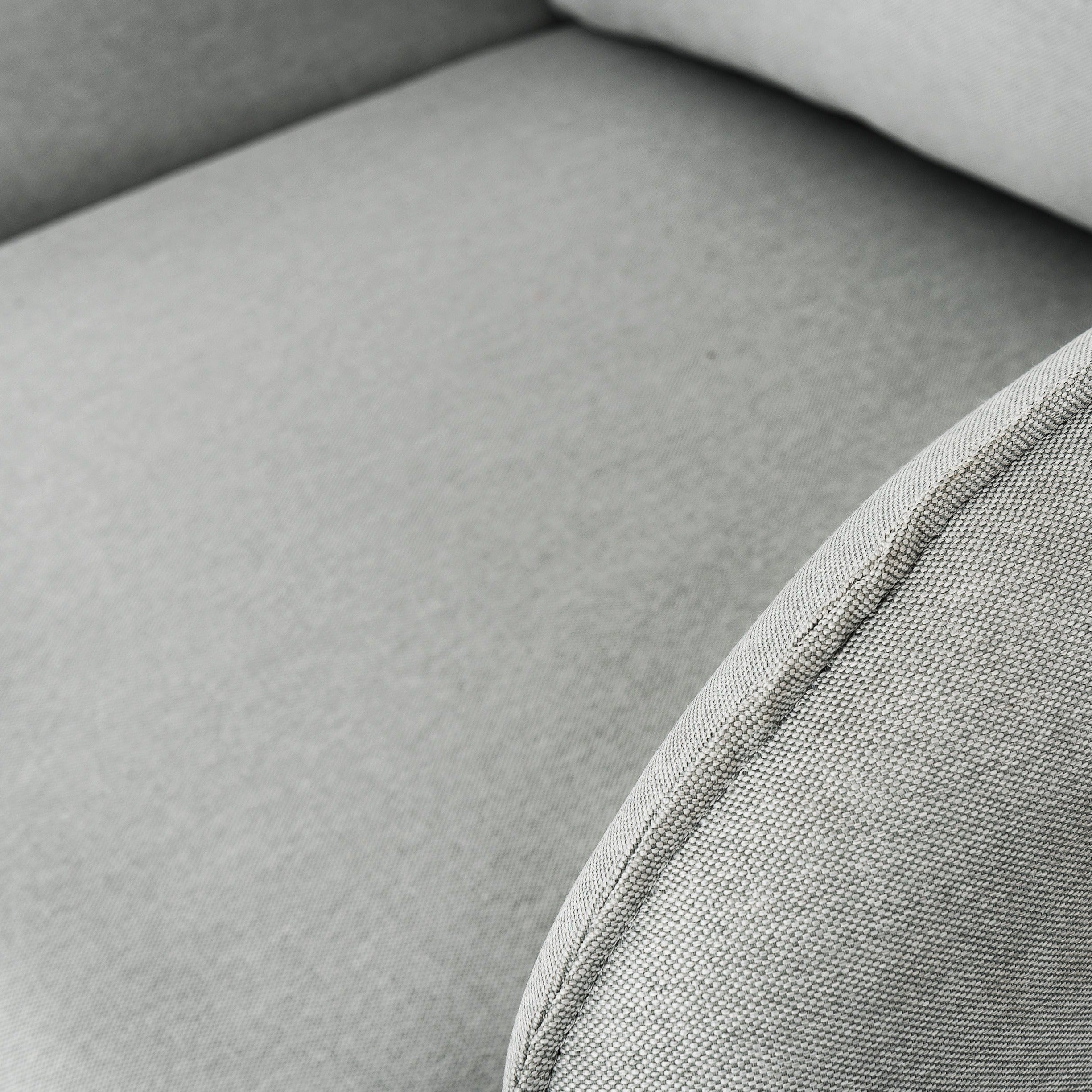 POSH WOOD Corner Sofa Left upholstery colour grey-crop view