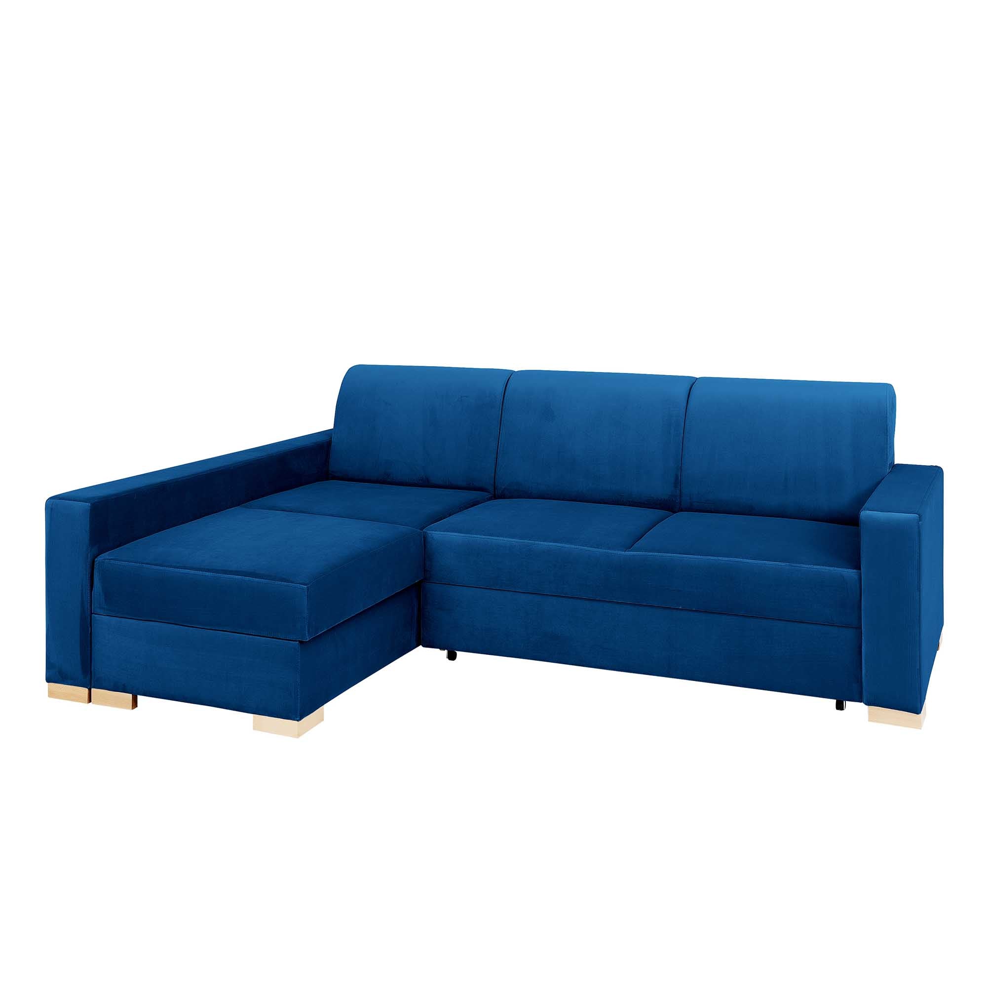 STABLE Corner Sofa Left upholstery colour blue