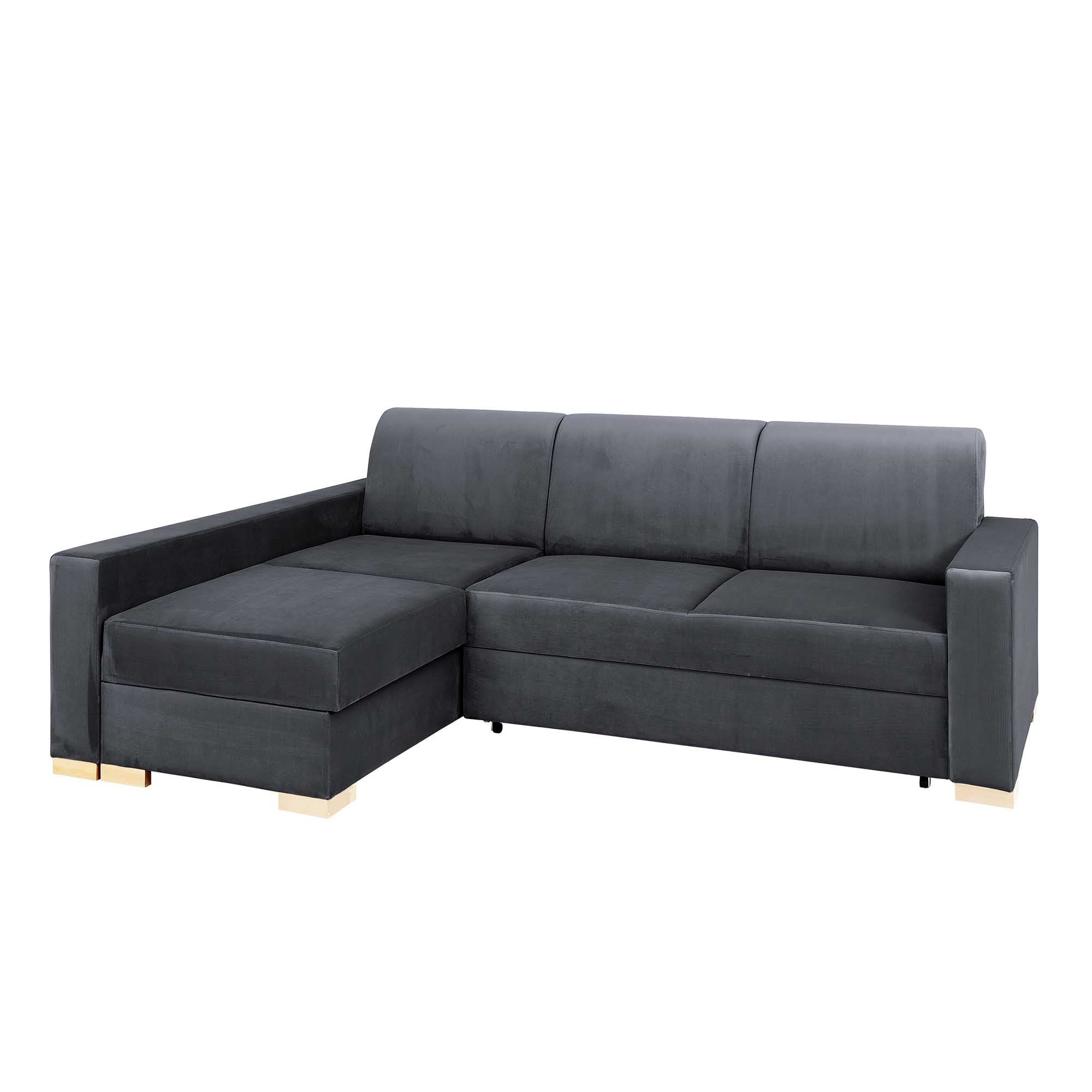 STABLE Corner Sofa Left upholstery colour grey