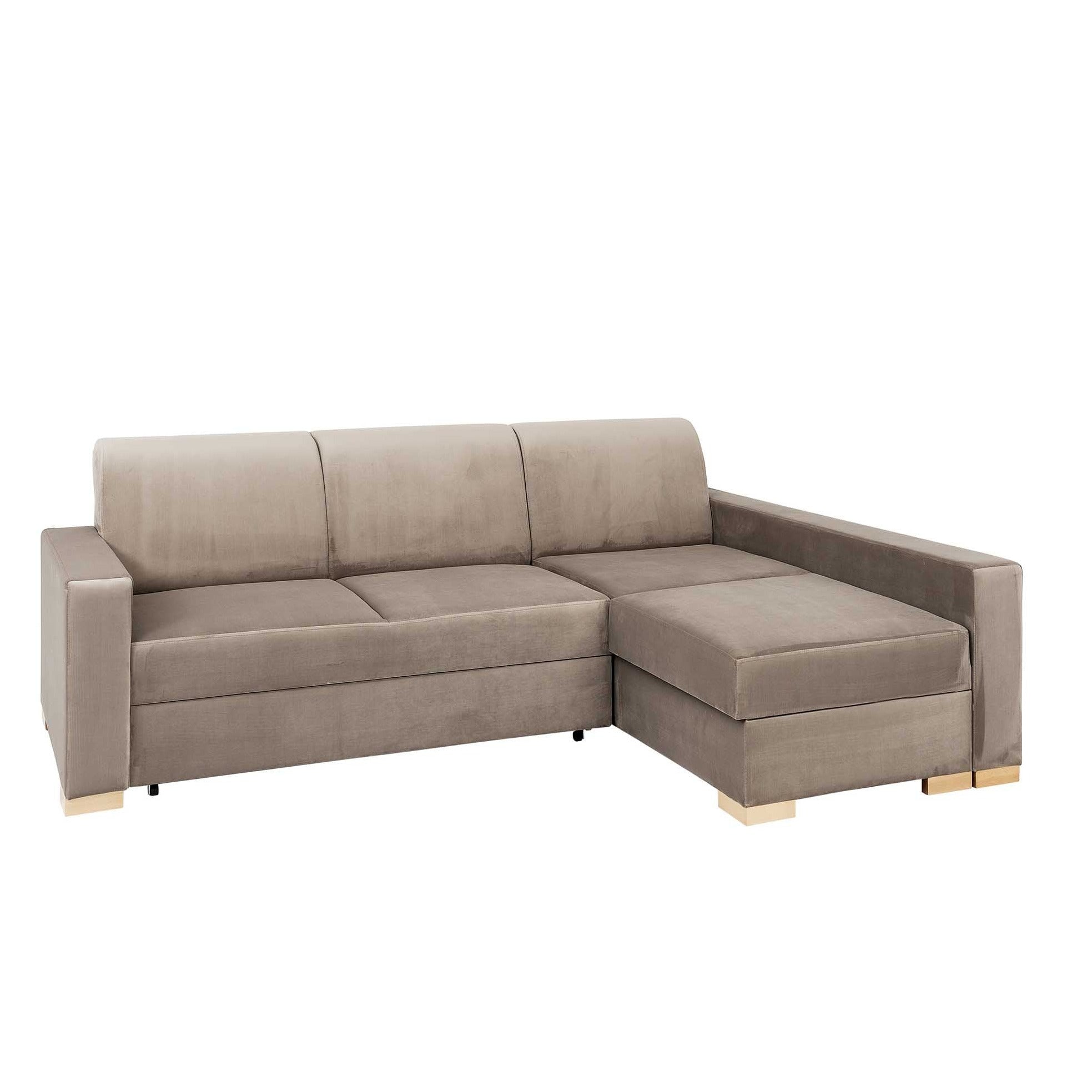 STABLE Corner Sofa Right upholstery colour beige
