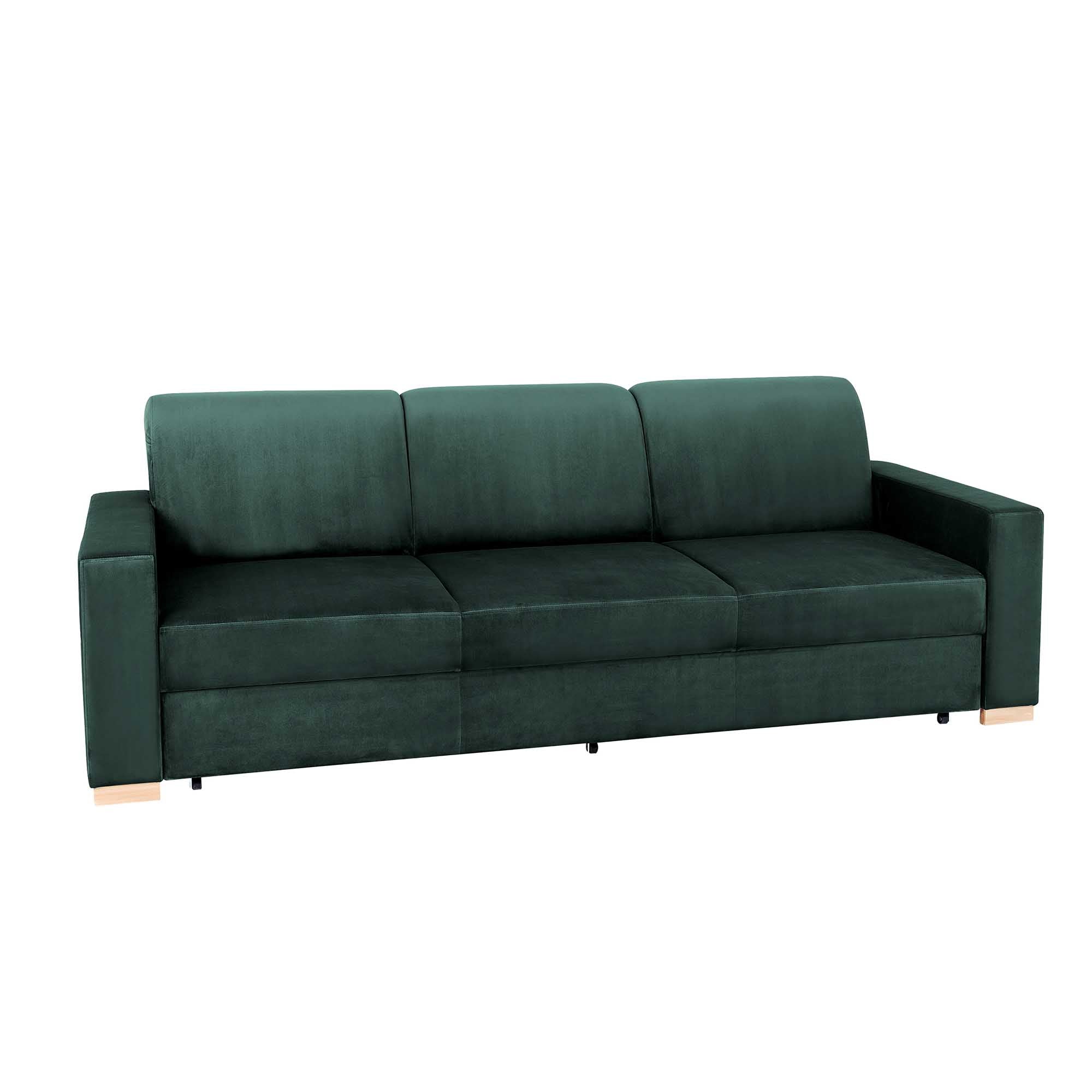 STABLE Sofa 3 Seaters upholstery colour avocado front view