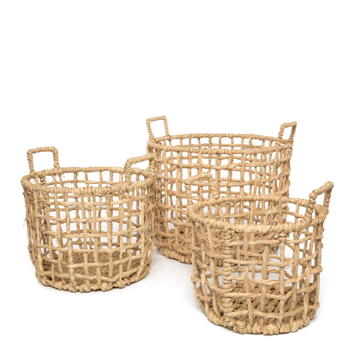 THE CUA DAI Baskets Set of 3 FRONT VIEW