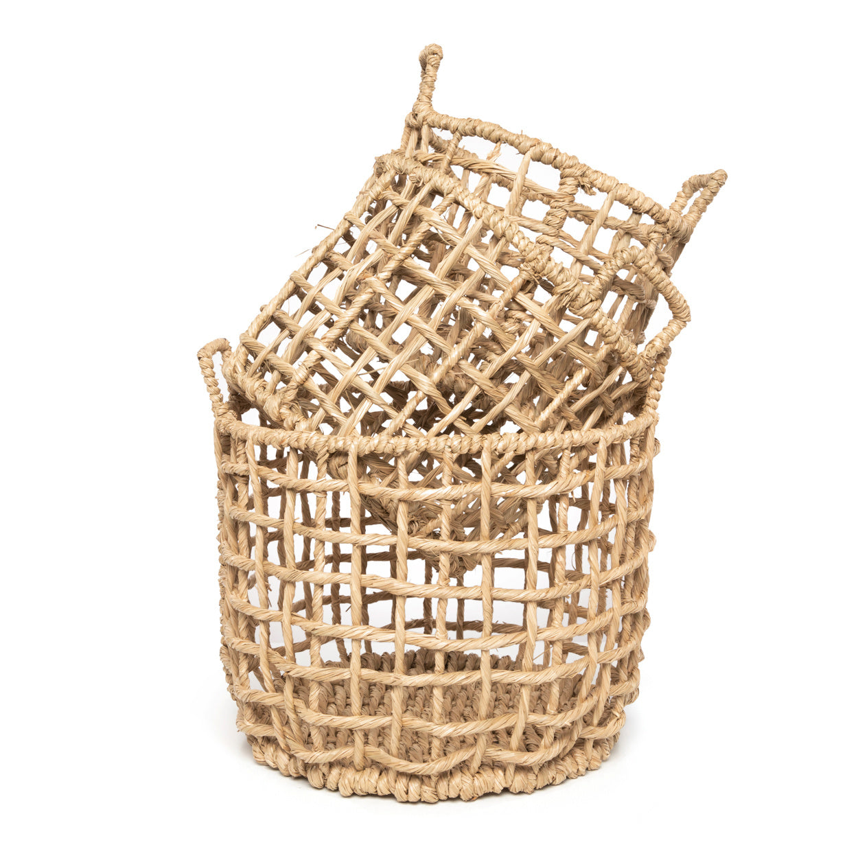 THE CUA DAI Baskets Set of 3 folded front view