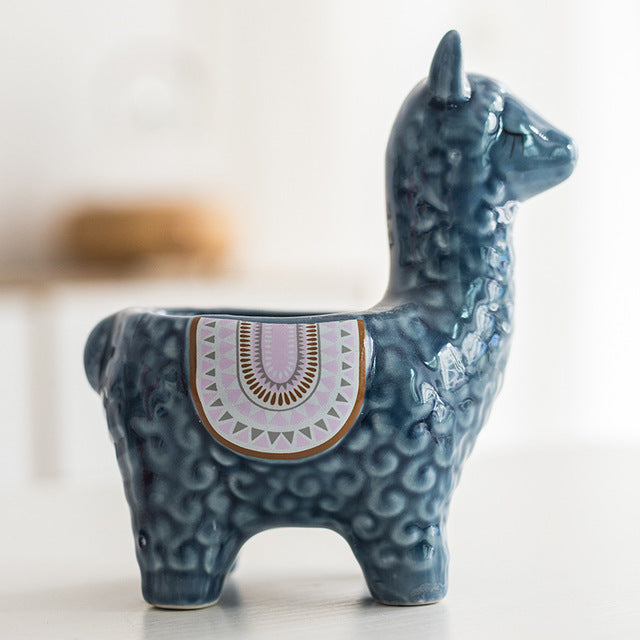 Vaso di fiori di alpaca in ceramica stile europeo