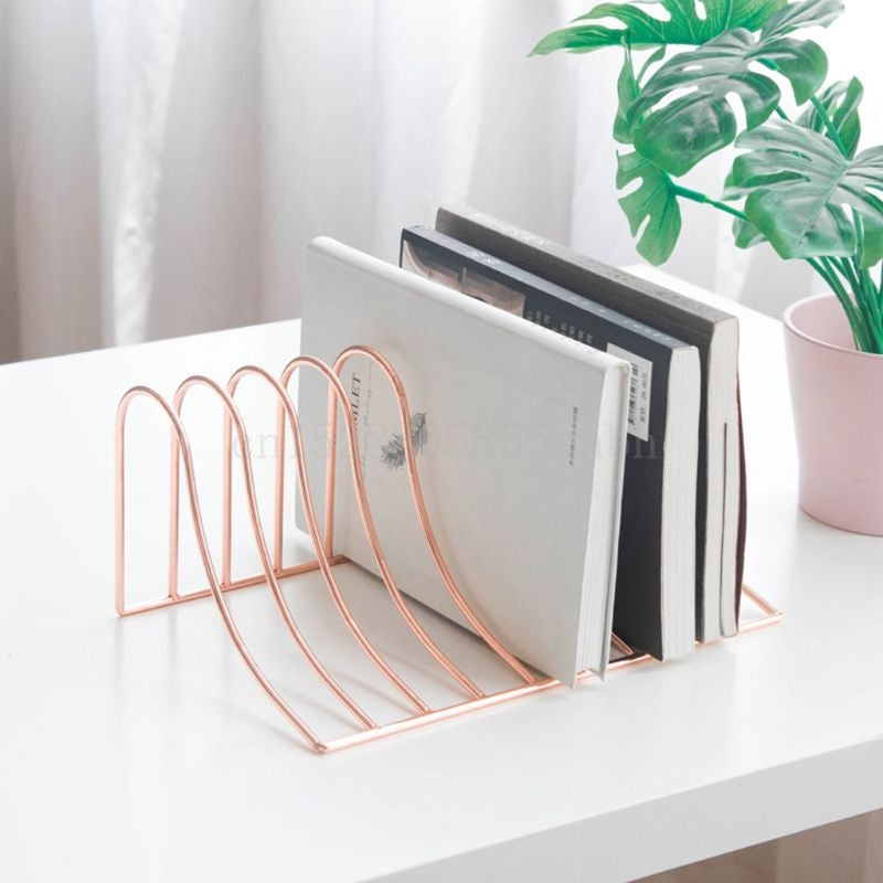 10 Grid File Storage Shelf Book