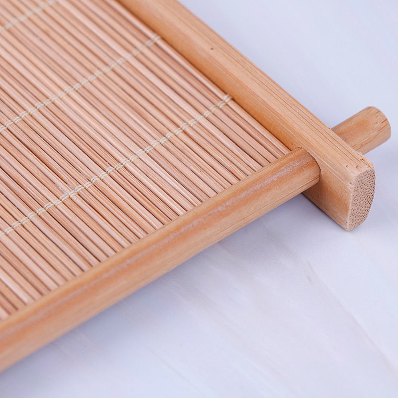 Vassoio da tè in bambù a isolamento termico
