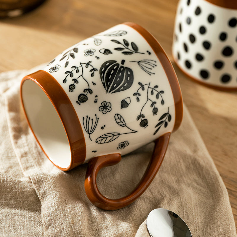 Tazze da caffè in ceramica vintage