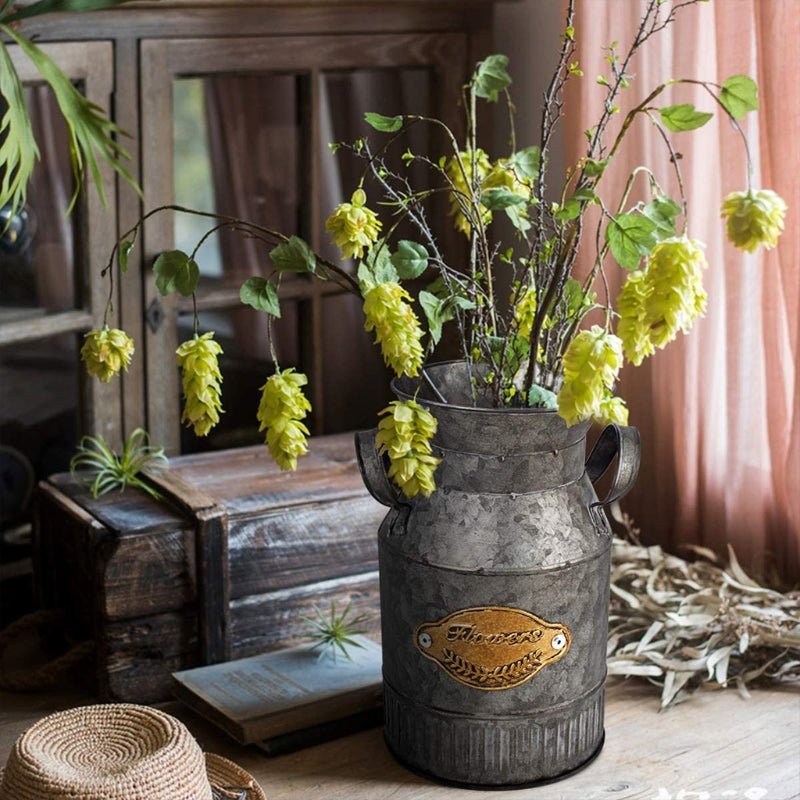 Vaso brocca rustico vintage da fattoria
