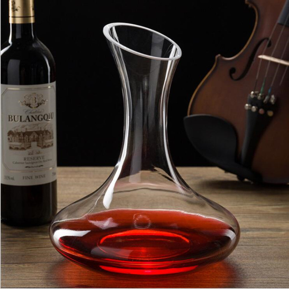 Decanter di cristallo fatto a mano