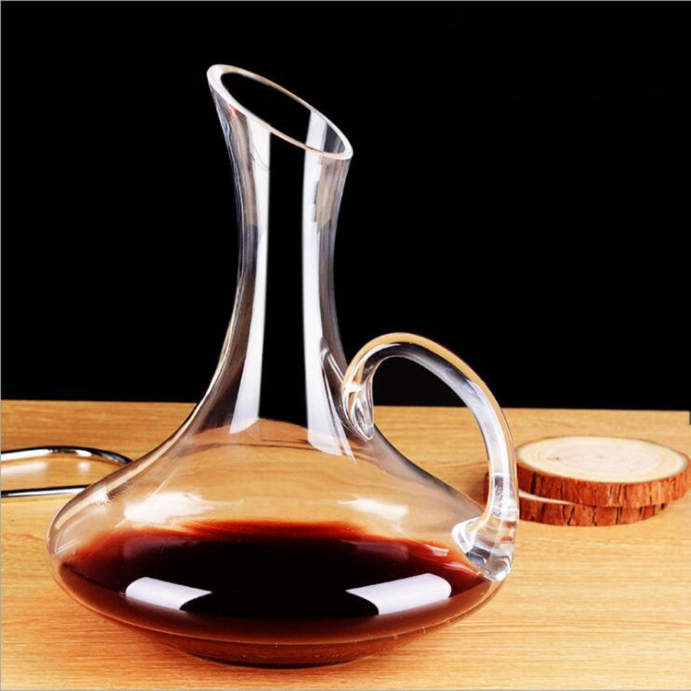 Decanter di cristallo fatto a mano